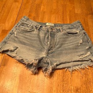 NWOT AGOLDE jean shorts 31